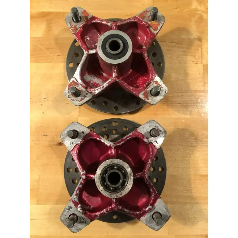 YAMAHA YFZ450X YFZ450R YFZ450 R X YFZ 450 FRONT WHEEL HUBS LEFT RIGHT OEM