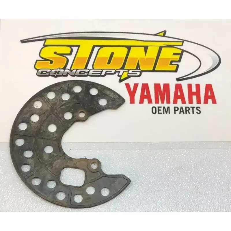 YAMAHA YFZ450R YFZ 450R FRONT BRAKE ROCK ROTOR GUARD OEM STOCK YFZ450X YFZ 450X