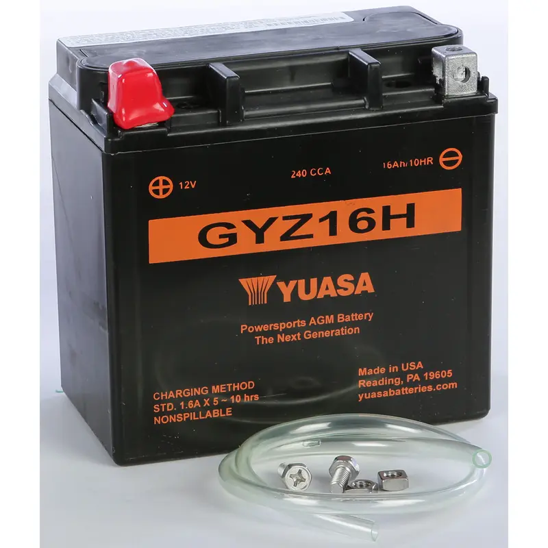 YUASA BATTERY GYZ16H SEALED FACTORY ACTIVATED