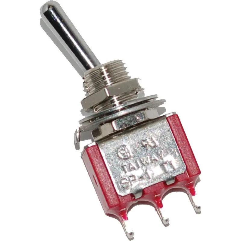 NAMZ CUSTOM CYCLE MINI HIGH/LOW BEAM TOGGLE SWITCH 5-AMP 1/4" HOLE
