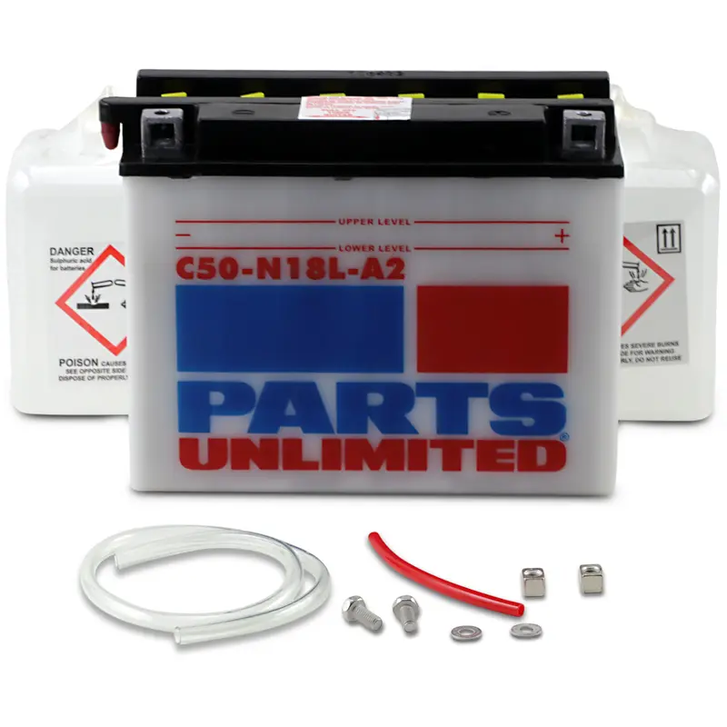 Parts unlimited Battery - Y50-N18L-A2 Ducati/Yamaha/Honda/Kawasaki/Harley Davidson