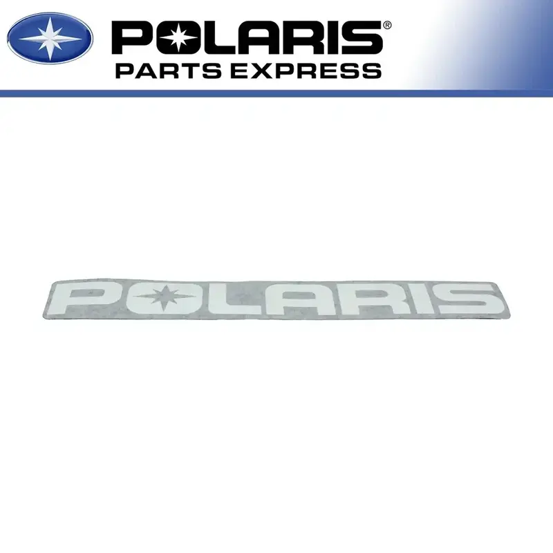 NEW POLARIS RANGER XP HD CREW 500 700 800 900 OEM WHITE TAILGATE DECAL 7175576