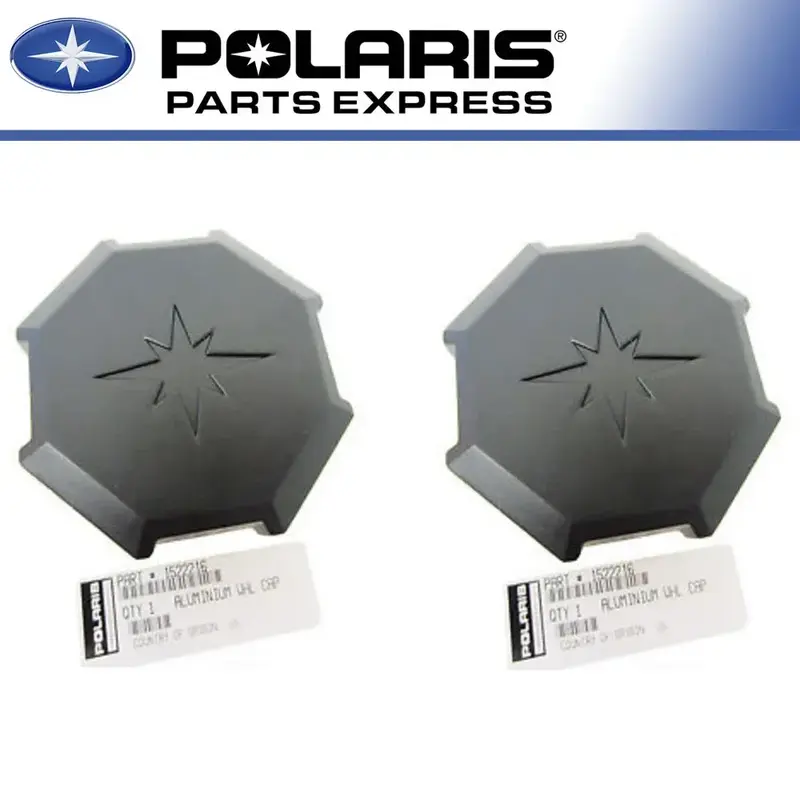 POLARIS BLACK RIM WHEEL CAPS 2 PACK 2015-2018 RZR XP 4 900 1000 1523993-655 NEW