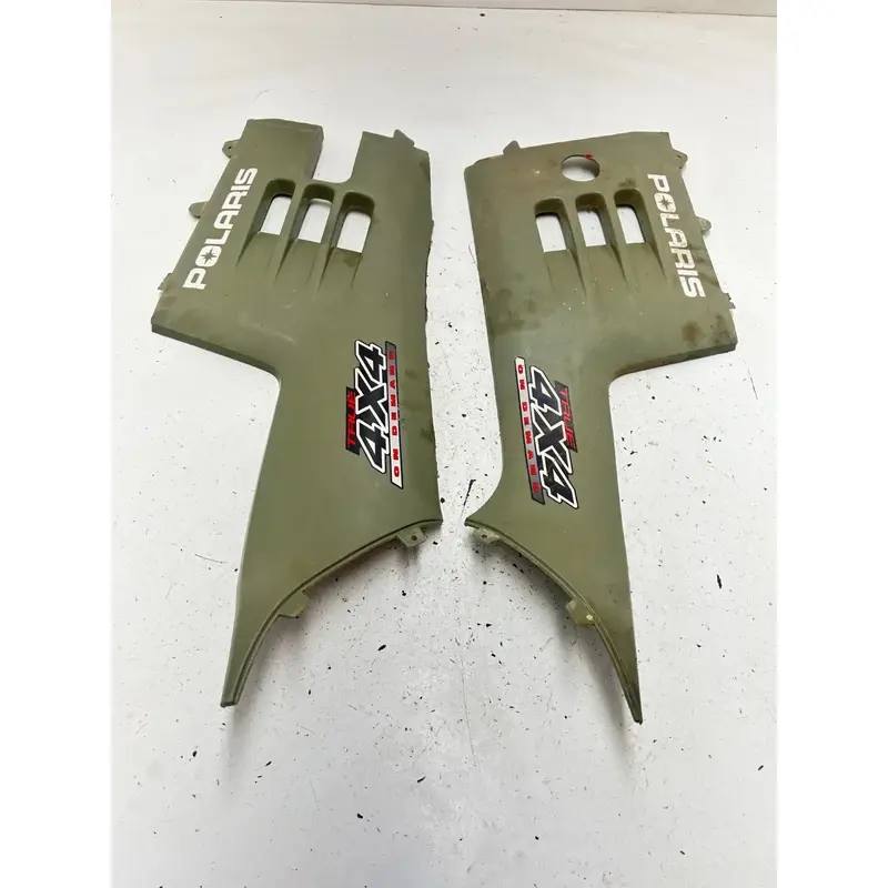 02 2002 Polaris Sportsman 500 H.O. 4x4 OEM Side Plastics Cover Panel L R READ