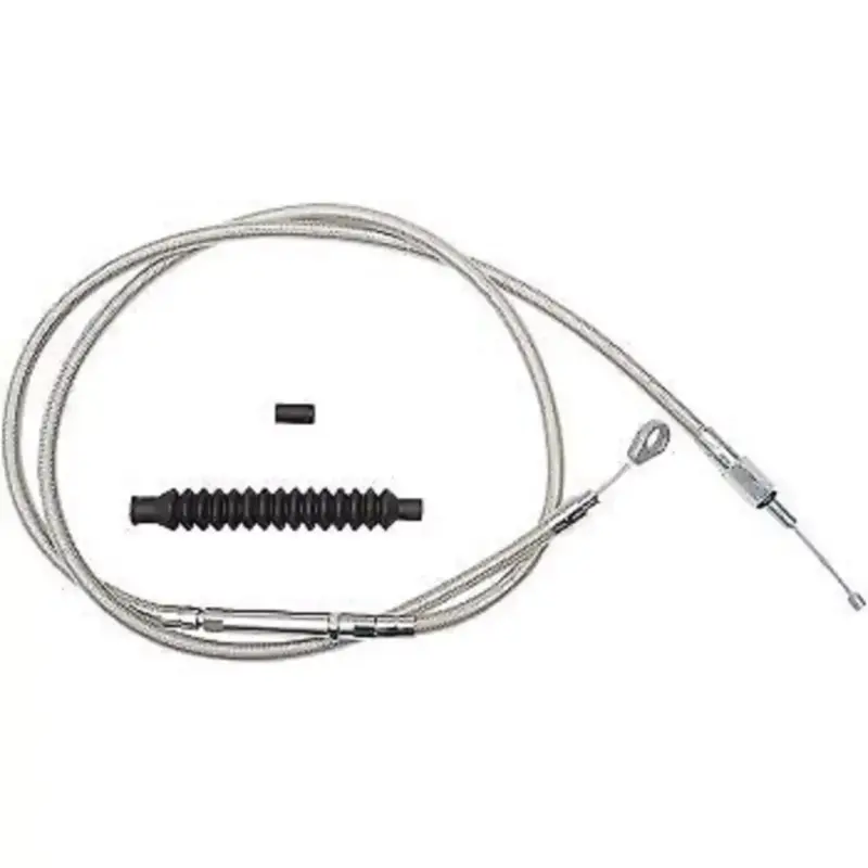 LA CHOPPERS Stainless Steel Braided Clutch Cable