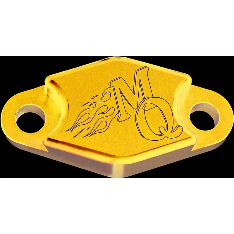 MODQUAD BRAKE BLOCK OFF PLATE (BLUE)