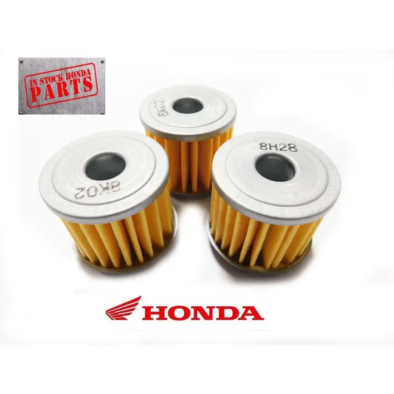 Honda OEM 3 Oil Filter S  2004-2014 Sportrax TRX 450 R ER 15412-MEN-671 (3 Pack)