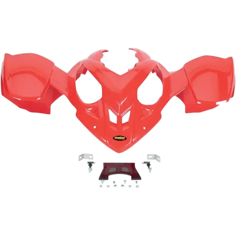 MAIER Front Fender - Red - Fits Predator 500 19450-12