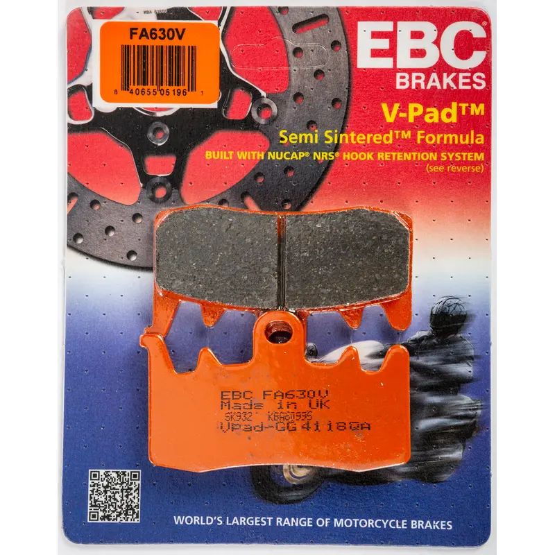 EBC FA630V Semi-Sintered Front Brake Pads