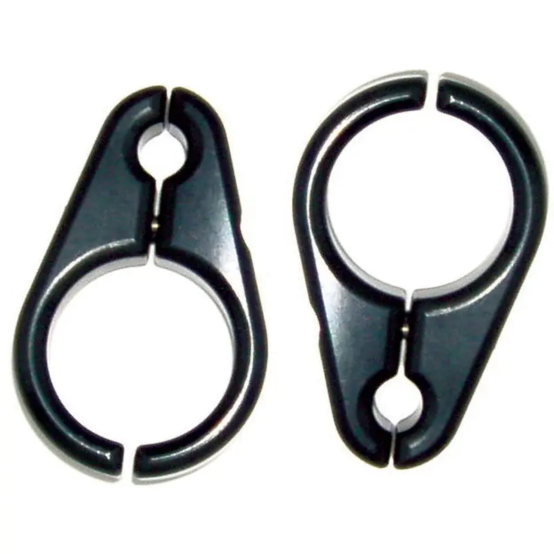 MODQUAD BRAKE LINE CLAMP 1"ARM X 5/16" LINE (BLACK)