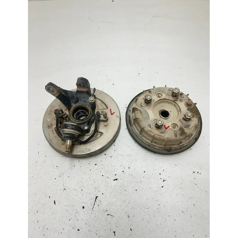 03 2003 Honda Foreman 450 TRX450FM OEM Front Left Brake Drum Hub Spindle Plate