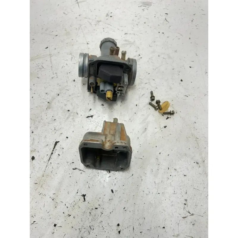 02 2002 Kawasaki Bayou 220 KLF220 2x4 OEM Carb Carburetor Bowl Body Slide Jet