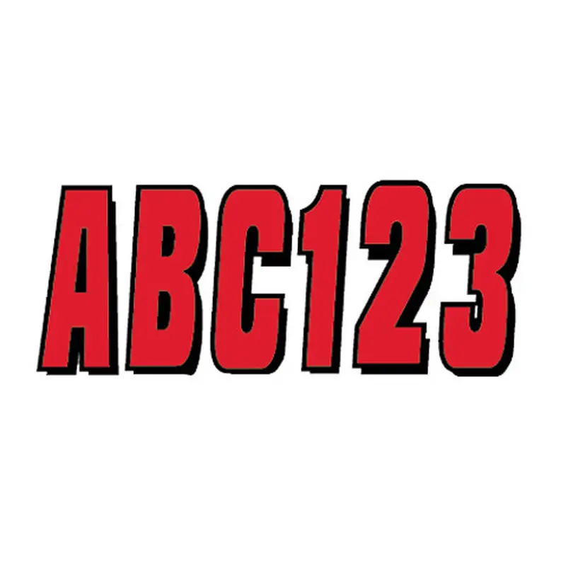 HARDLINE SERIES 320 REGISTRATION KIT (RED/BLACK)