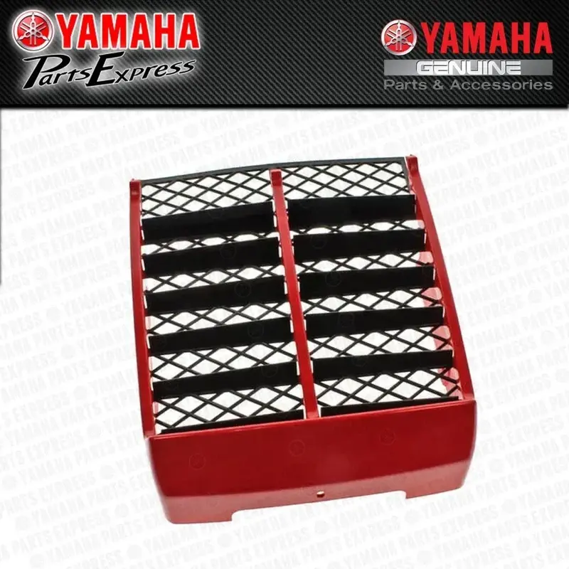 NEW 1987 - 2006 YAMAHA BANSHEE YFZ 350 YFZ350 OEM RED RADIATOR GRILL COVER