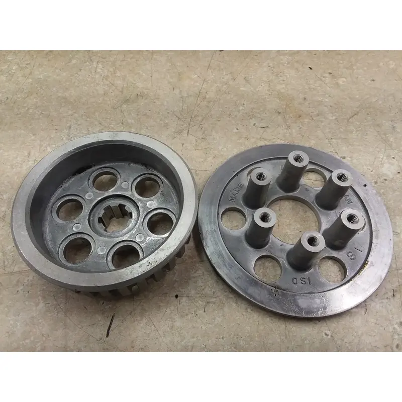 Kawasaki 100 G4-TR Trail Boss G4TR Engine Clutch Hub & Outer Plate 1970 ANX-C