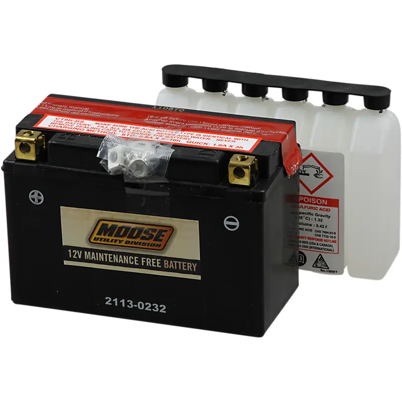 Moose offroad AGM Battery - YT9B-BS 2015-2015 Yamaha YFM700 Raptor