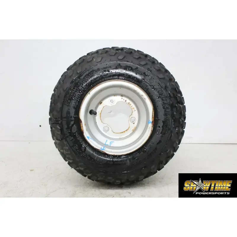 02-05 SUZUKI QUADMASTER 50 LTA50 LEFT FRONT WHEEL RIM