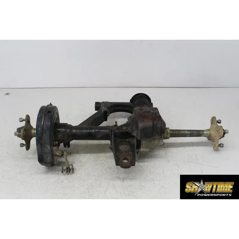 92 YAMAHA BIG BEAR 350 YFM350FW 4X4 REAR AXLE SHAFT DIFFERENTIAL PUMPKIN HUBS