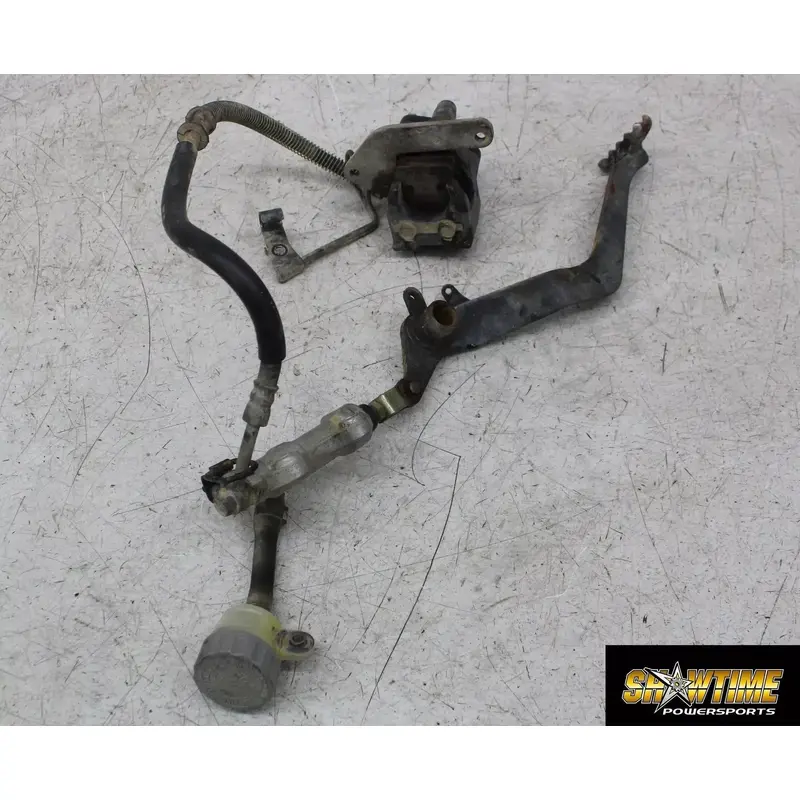 01-05 YAMAHA RAPTOR 660R 660 REAR BACK BRAKE CALIPER MASTER CYLINDER PEDAL