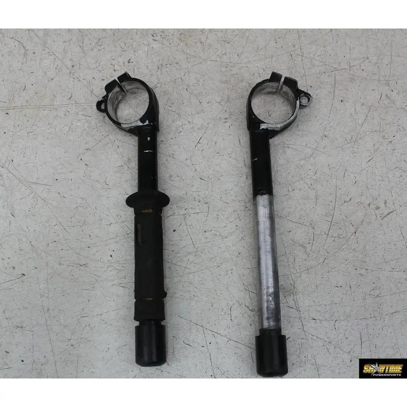 06-07 KAWASAKI NINJA ZX10R ZX10 RIGHT LEFT CLIPON HANDLEBAR GRIPS GRIP PAIR SET