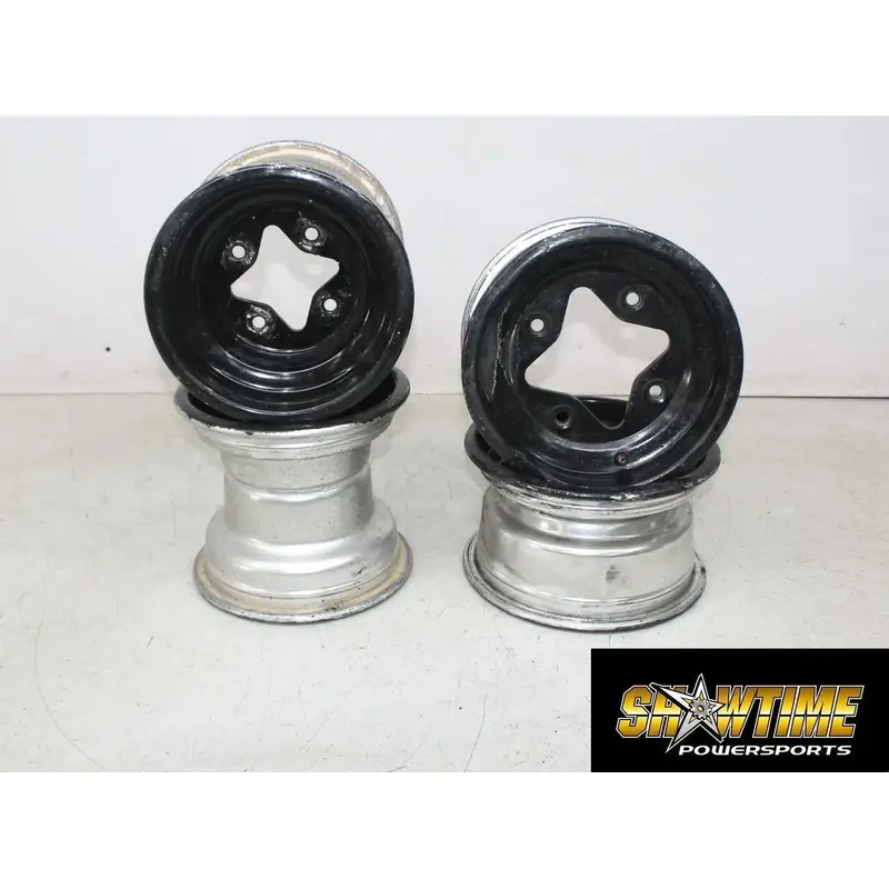 09-14 SUZUKI QUADSPORT Z400 LTZ400 FRONT REAR WHEELS RIMS SET (SEE DESCP)