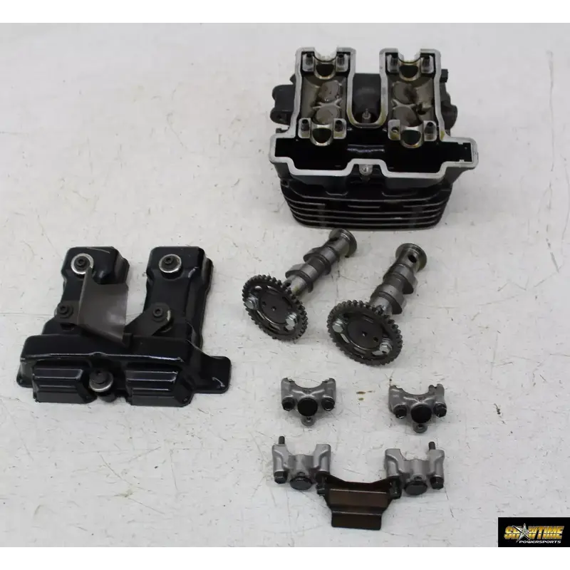 1987 87 YAMAHA SRX250 250 ENGINE MOTOR CYLINDER HEAD VALVES CAMS CAM COVER