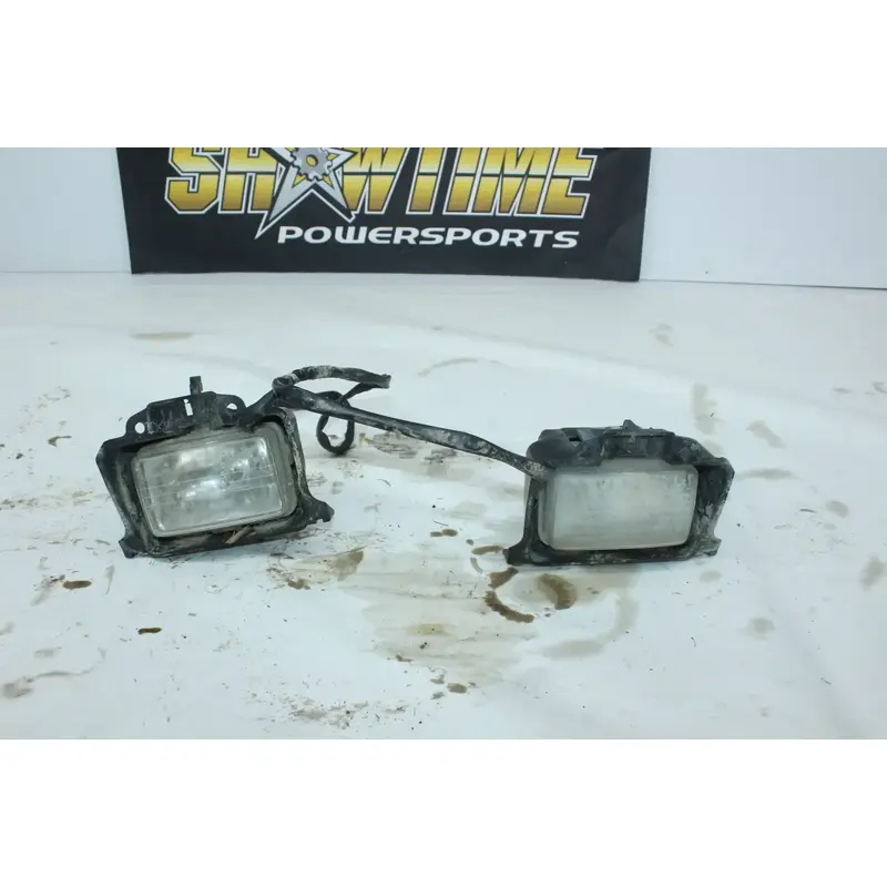 2002 HONDA RANCHER 350 TRX350TE 2X4 ES FRONT RIGHT LEFT HEAD LIGHTS LAMPS