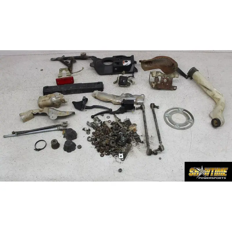 92 SUZUKI QUADRUNNER 250 LTF250 2X4 PARTS HARDWARE GAUGE TAILLIGHT TIEROD MASTER