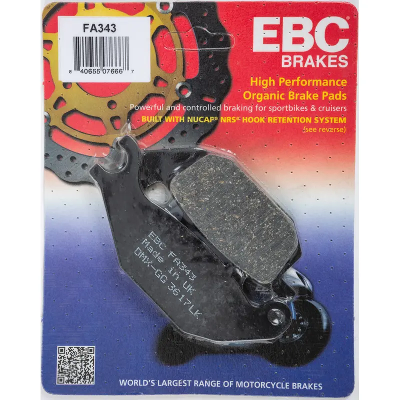 Organic Base "FA" Brake Pads