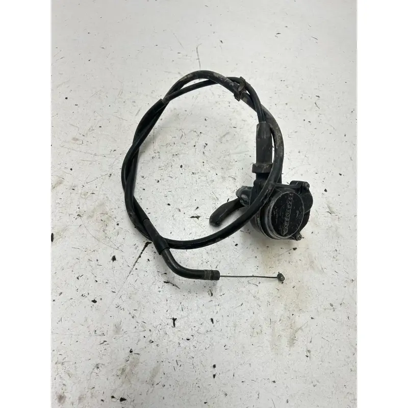 87 1987 Honda Fourtrax Trx 350 TRX350 OEM GOOD! Thumb Throttle Cable Mount Perch