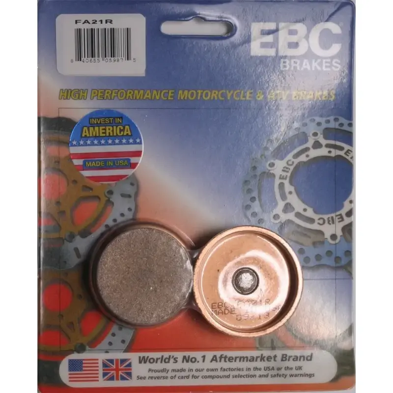 EBC R Series Long Life Sintered Brake Pads FA21R