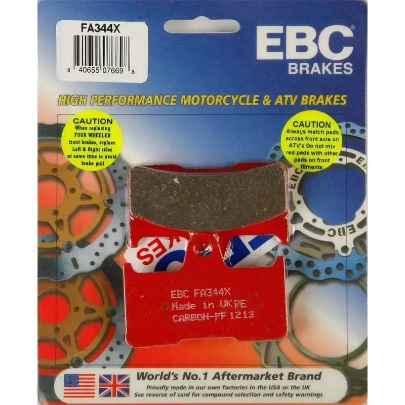 EBC X Series Carbon Brake Pads FA344X