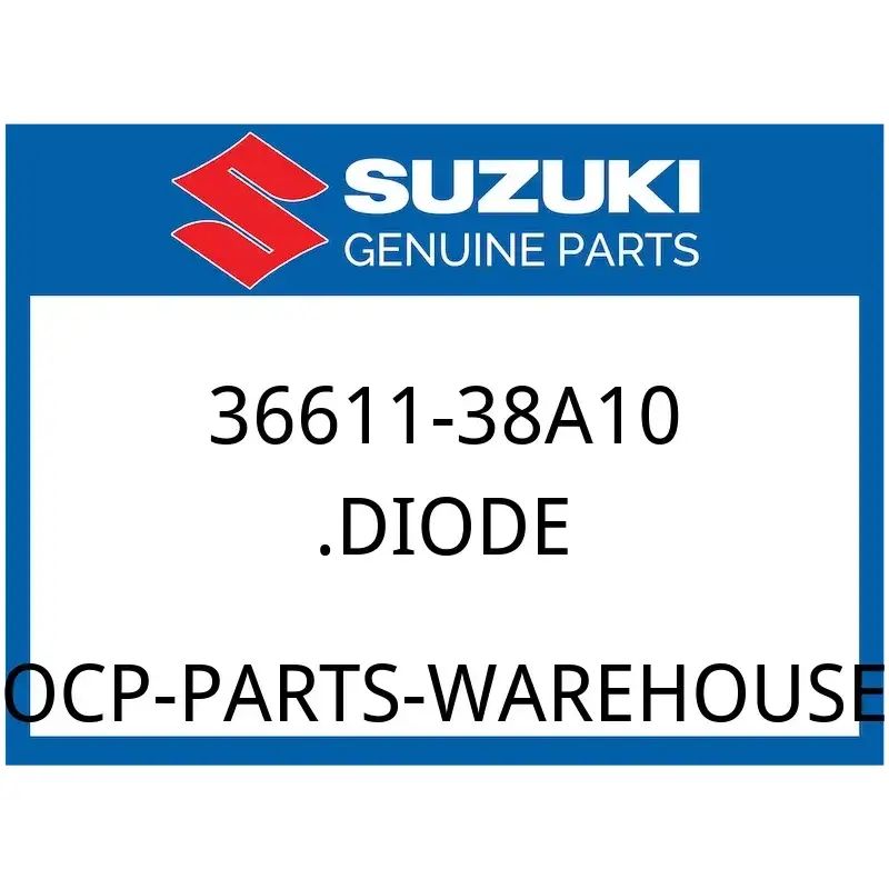 Suzuki OEM Part 36611-38A10 .DIODE
