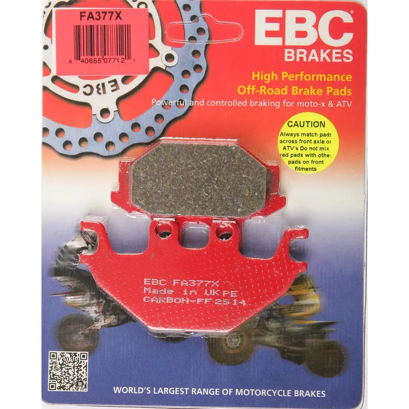 EBC BRAKE PADS FA377