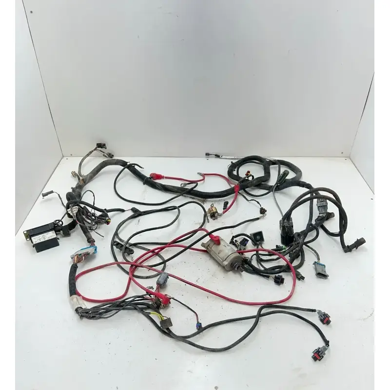 10 2010 Polaris Ranger 800 XP 4x4 OEM GOOD Wiring Harness Mount Loom Coil Starte