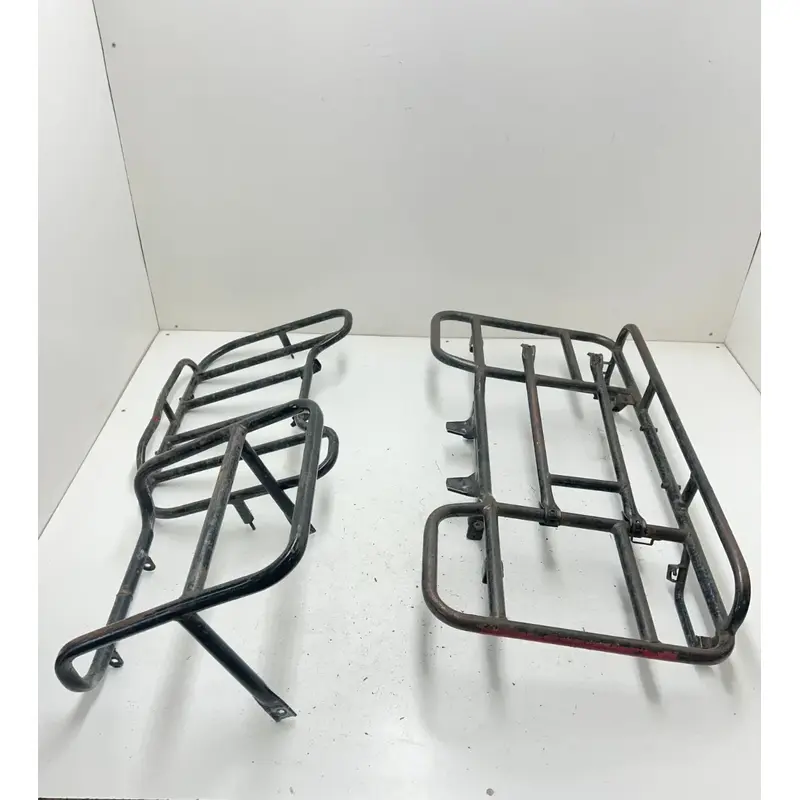 86 1986 Honda Fourtrax Trx 250 2x4 OEM Front Rear Rack Bar Bars Front Bumper