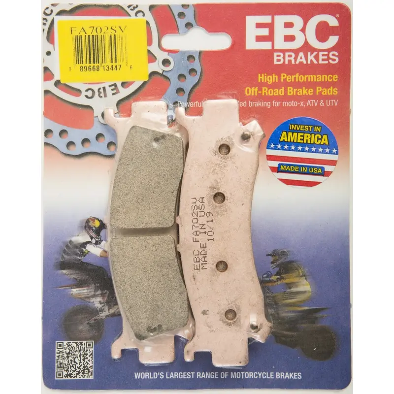 EBC BRAKE PADS FA702SV SEVERE DUTY SV SERIES
