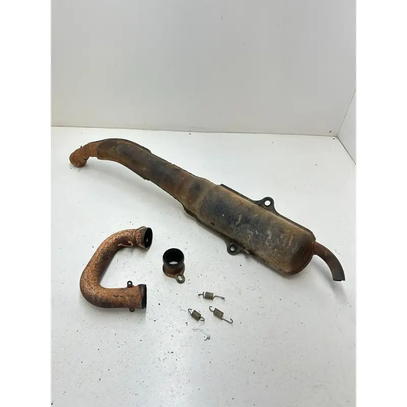 03 2003 Polaris Trailblazer 250 2x4 OEM TIGHT! Exhaust Muffler Pipe Silencer Spr