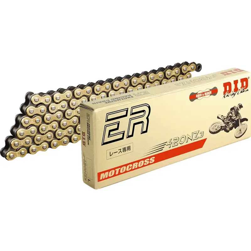 DID Fits 420 NZ3 - High-Performance Motorcycle Chain - 130 Links - Gold