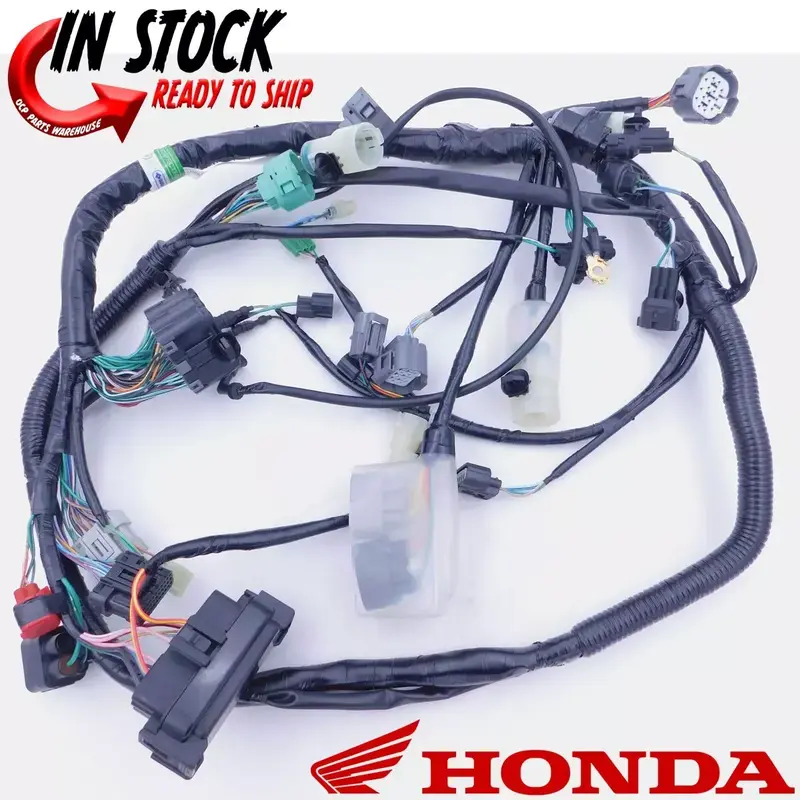 NEW OEM HONDA WIRE HARNESS 2007 4X4 TRX420FM RANCHER FULL WIRING UNIT