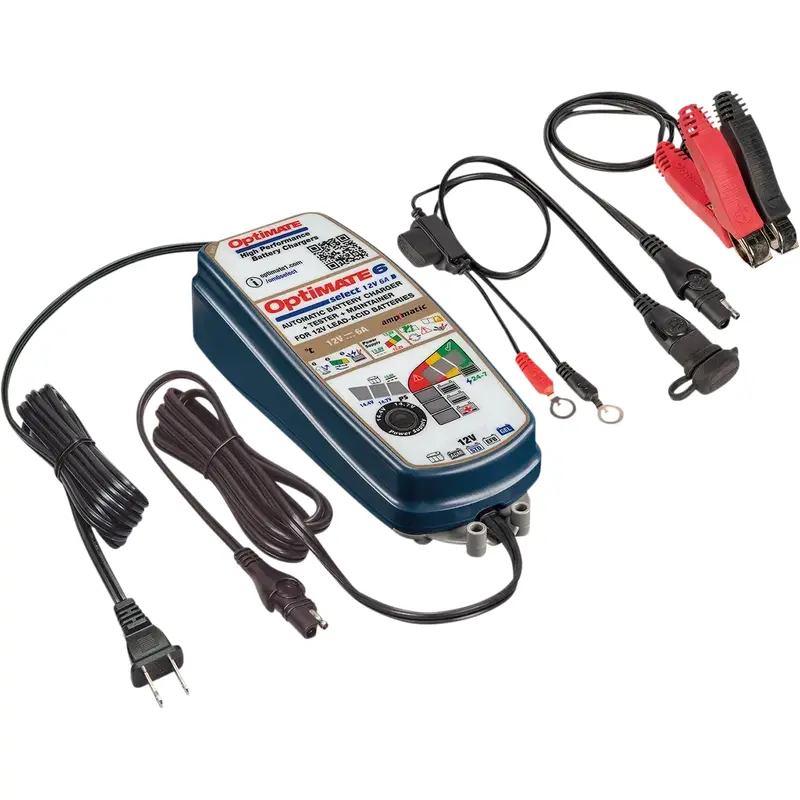 Tecmate 6 Select Gold Battery Charger TM-371 6A