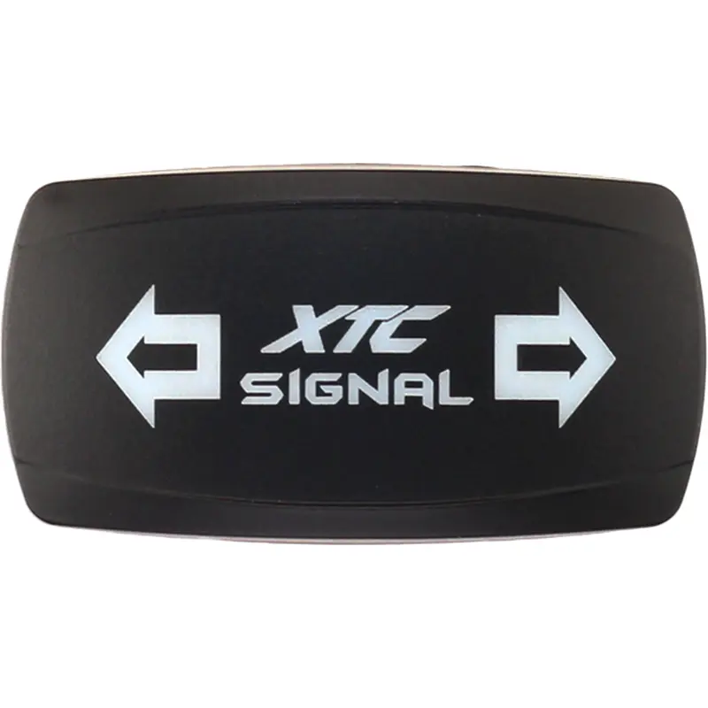 XTC POWER PRODUCTS DASH SWITCH ROCKER FACE TURN SIGNAL HORIZONTAL