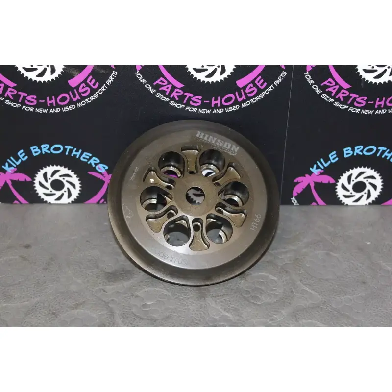 2014 honda crf450r AFTERMARKET HINSON BILLET ALUMINUM CLUTCH PRESSURE PLATE