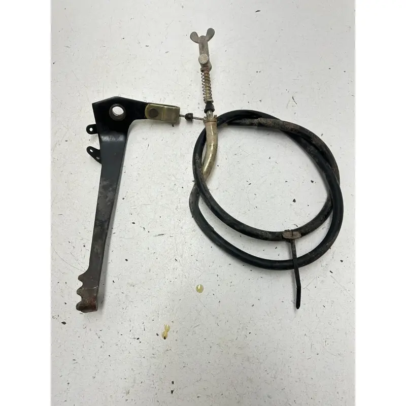 04 2004 Yamaha Bruin 350 YFM350 2X4 OEM GOOD! Rear Back Brake Pedal Lever Cable