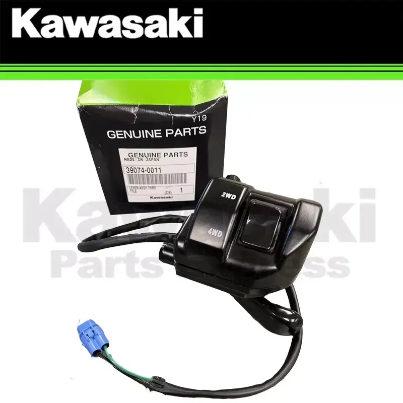 NEW 2005-2025 GENUINE KAWASAKI THROTTLE LEVER W/ 4WD SWITCH BRUTE FORCE 650 750