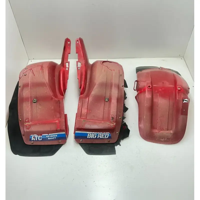 84 1984 Honda Atc 200 Es ATC200ES OEM Rear Front Fender Plastic Mud Flap READ