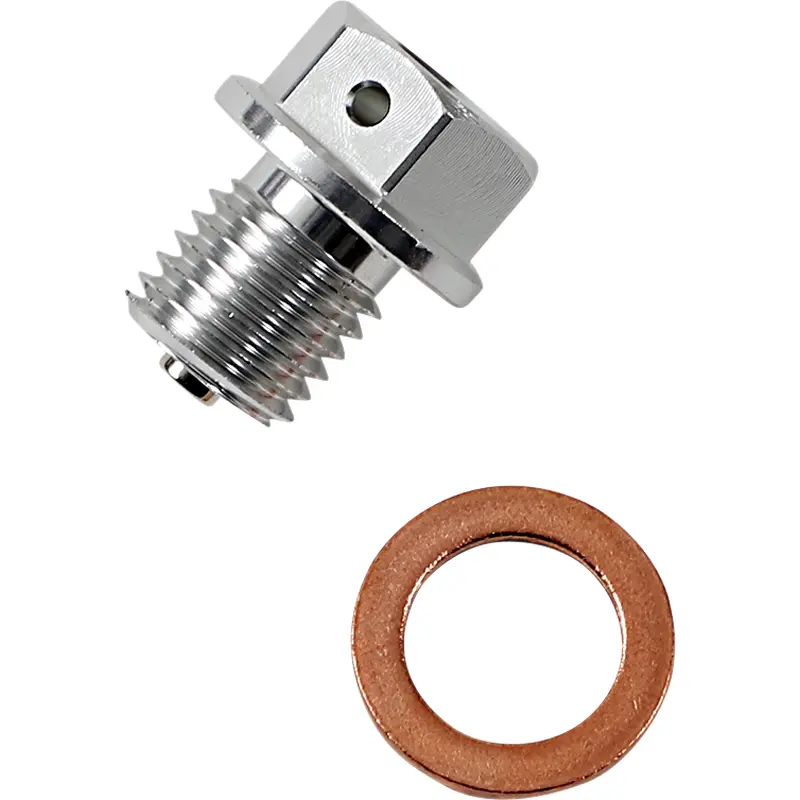 Moose Racing Aluminum Magnetic Drain Plug KTM / Husqvarna 50cc-501cc