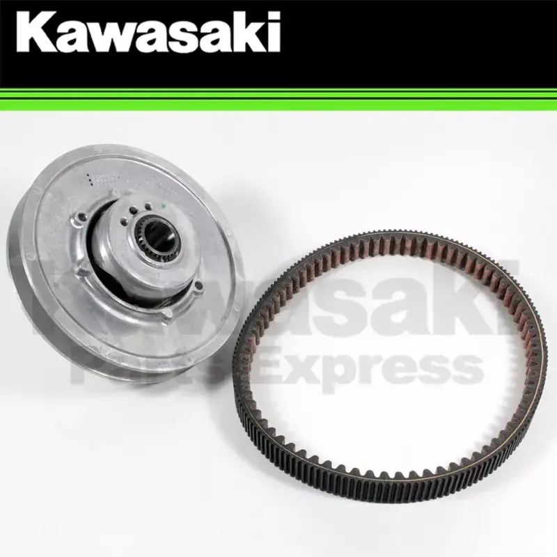 NEW 2001 - 2023 GENUINE KAWASAKI MULE 3000 3010 DRIVEN CLUTCH & CLUTCH BELT