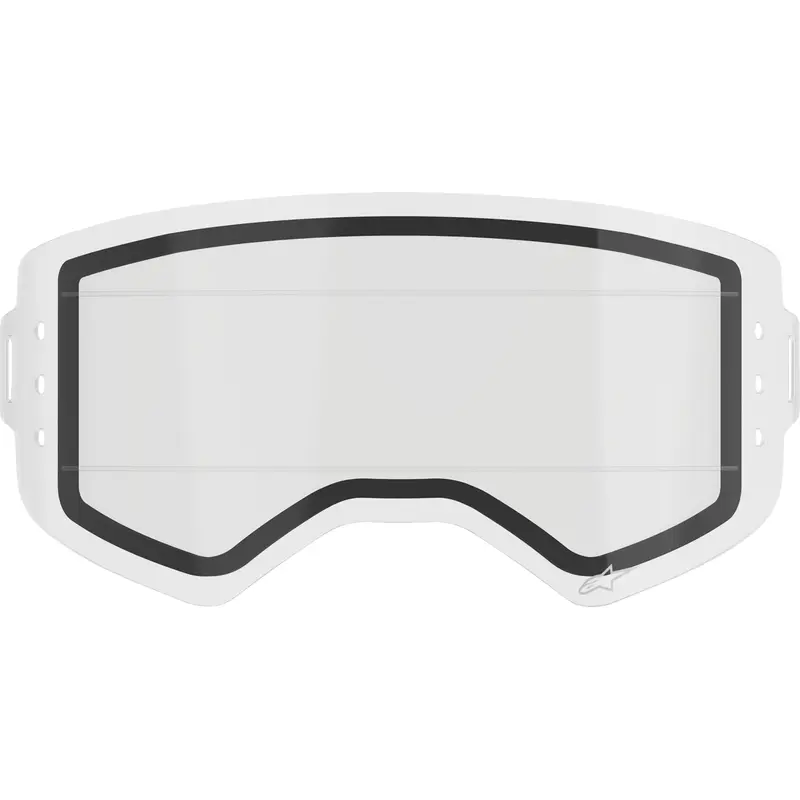 Supertech Wide Vision Roll-Off Goggle Dual Pane Lens