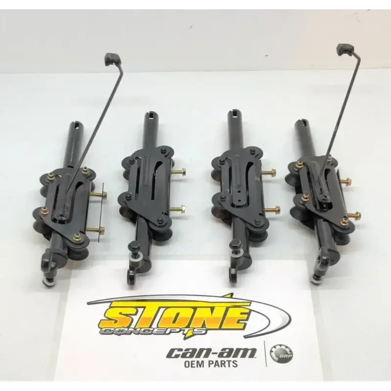 New OEM Can-Am Maverick X3 Turbo Tracks Seat Adjuster Rail Trolly Slider Trolley